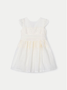 Mayoral Mayoral Elegantes Kleid 3911 Écru Regular Fit