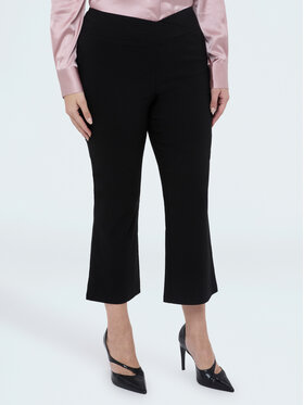 Fiorella Rubino Fiorella Rubino Spodnie materiałowe P701L002310N033 Czarny Flare Fit