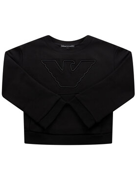 Emporio Armani Emporio Armani Bluza 6G3M6F 2JQWZ 0999 Czarny Regular Fit