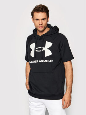 Under Armour Under Armour Bluza Ua Rival Big Logo 1357068 Czarny Relaxed Fit