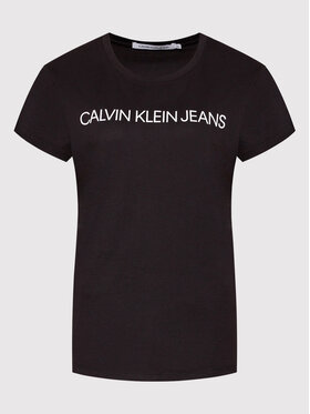 Calvin Klein Jeans Plus Calvin Klein Jeans Plus Tricou J20J217531 Negru Regular Fit