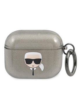 KARL LAGERFELD KARL LAGERFELD Etui na słuchawki AirPods 3 Czarny