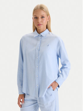 Nautica Nautica Särk W126-NALST-1019-23X Sinine Regular Fit