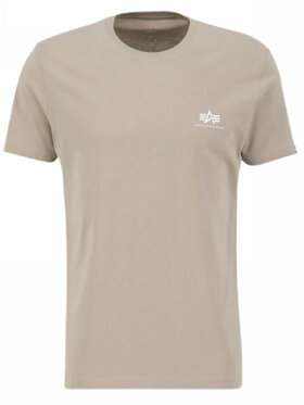Alpha Industries Alpha Industries Tričko AI.188505-679-M Béžová Basic Fit
