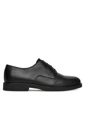 Calvin Klein Calvin Klein Półbuty Flex Dress Derby 4Holes Lth HM0HM01895 Czarny