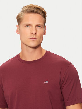 Gant T-shirt Shield 2003184 Tamnocrvena Regular Fit