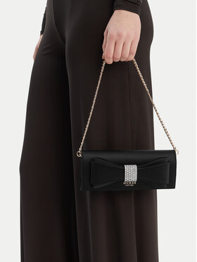 Guess Guess Дамска чанта Elsie Mini HWSS96 50710 Черен