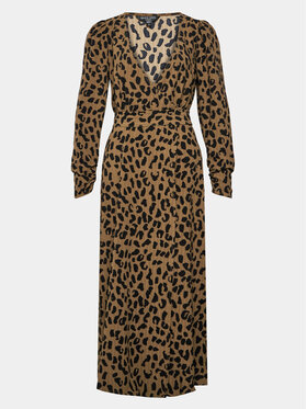 Brave Soul Brave Soul Kleid für den Alltag LDRW-272TOPAZ Braun Regular Fit