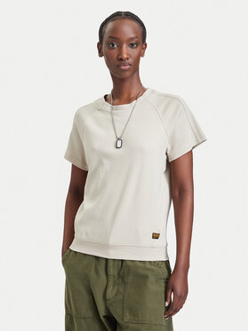 G-STAR G-STAR T-Shirt Raglan D24512-D976 Béžová Regular Fit