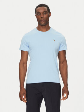 Polo Ralph Lauren Polo Ralph Lauren T-krekls Classics 710740727 Gaiši zils Slim Fit