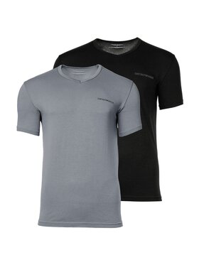 Emporio Armani Emporio Armani T-Shirt 28212 Szary Comfort Fit