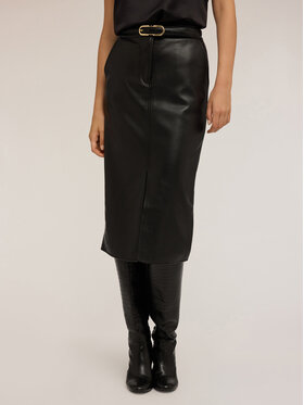 Motivi Motivi Gonna midi 1329Q001156N033 Nero Regular Fit