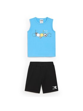 Diadora Diadora Komplet dresowy DIADORA JB.SET SL KICK Niebieski Regular Fit