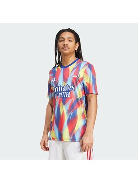 adidas adidas Koszulka techniczna Arsenal 25/26 Pre-Match Jersey Błękitny Slim Fit