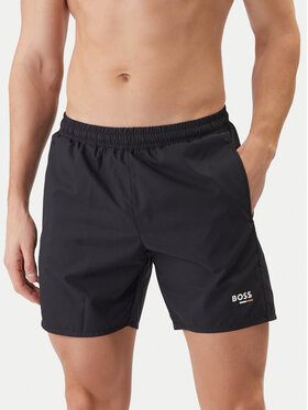 BOSS BOSS Kopalne hlače Swordfish 50554613 Črna Regular Fit