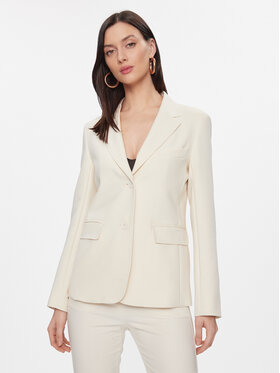 Max Mara Leisure Max Mara Leisure Sakoi Uva 2415041031 Écru Regular Fit