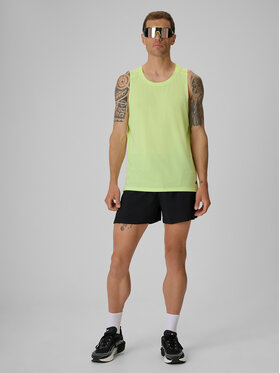 4F 4F Szorty sportowe RUNNING Czarny Regular Fit