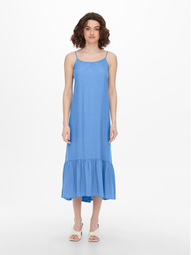ONLY ONLY Letné šaty Missy 15260401 Modrá Regular Fit