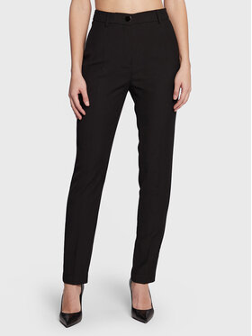 Guess Guess Pantaloni din material W3RB08 WF762 Negru Regular Fit