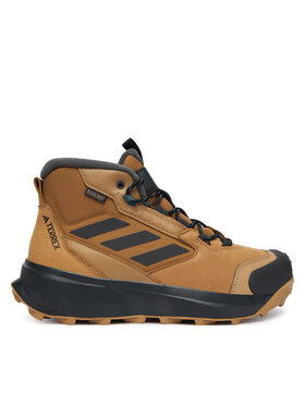 adidas adidas Trekingová obuv Terrex Winter Leather Mid Cut Rain.Rdy Cold JR5297 Hnědá