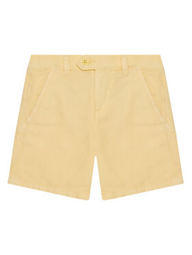 Guess Guess Pantalon scurți din material N5GD09 WG5G0 Galben Regular Fit