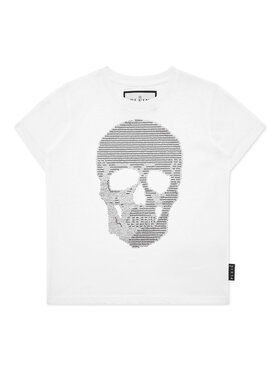PHILIPP PLEIN PHILIPP PLEIN T-Shirt 19743 Biały Regular Fit