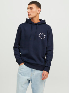 Jack&Jones Jack&Jones Pulóver Warrior 12242543 Sötétkék Regular Fit