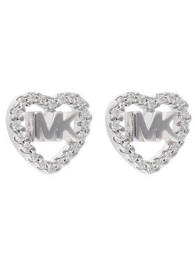 Michael Kors Michael Kors Orecchini Logo Heart Stud MKC1243AN040 Argento