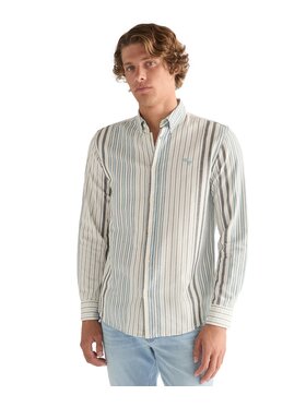 Wrangler Wrangler Koszula 112378098 Beżowy Regular Fit