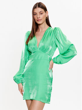 Gina Tricot Gina Tricot Ежедневна рокля 19267 Зелен Regular Fit