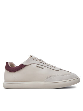 Calvin Klein Calvin Klein Sneakersy Cupsole Lace Up - Lth Sue Mix HW0HW02435 Béžová