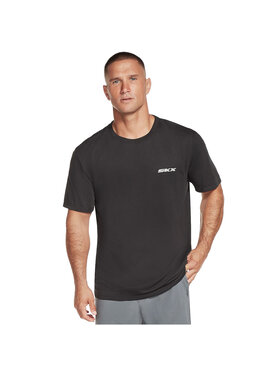 Skechers Skechers T-Shirt Skechers Dri-Release SKX Tee Czarny Regular Fit