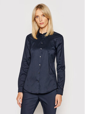 Tommy Hilfiger Tommy Hilfiger Camicia Heritage 1M87647510 Blu scuro Slim Fit