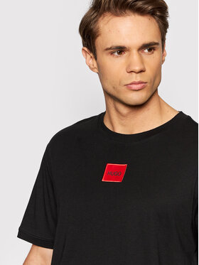 HUGO Hugo T-Shirt Diragolino212 50447978 Černá Regular Fit