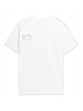 4F 4F T-Shirt TTSHM298 Biały Comfortable Fit