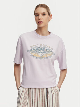 Billabong Billabong T-Shirt Quality Surf EBJZT00504 Fioletowy Loose Fit