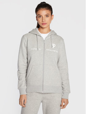 Paprocki & Brzozowski Paprocki & Brzozowski Суитшърт BLUZCOM2135 Сив Regular Fit