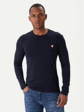 Guess Guess S dlouhým rukávem M2YI28 J1314 Tmavomodrá Slim Fit