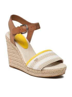 Tommy Hilfiger Tommy Hilfiger Еспадрили Feminine Crochet High Wedge FW0FW07274 Цветен