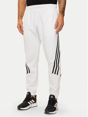 adidas adidas Pantaloni trening Future Icons 3-Stripes JJ4157 Alb Regular Fit