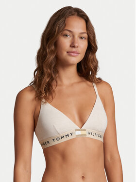 Tommy Hilfiger Tommy Hilfiger Biustonosz braletka UW0UW06040 Beżowy