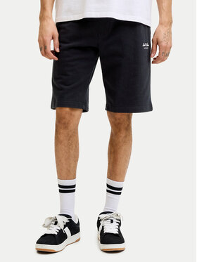 Jack & Jones Jack & Jones Спортивні шорти Gordon 12288638 Чорний Regular Fit