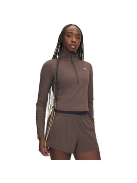 Under Armour Under Armour Bluza techniczna 6013775 Brązowy Slim Fit