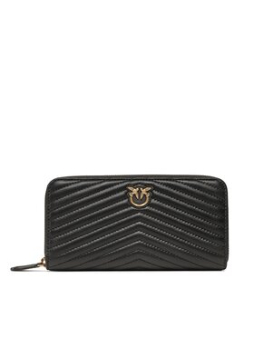 PINKO Pinko Veľká dámska peňaženka Ryder Zip Around PE 23 PCPL 100250 A0GK Čierna