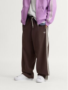 adidas Originals adidas Originals Spodnie dresowe 172582 Brązowy ciemny Loose Fit