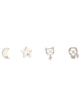 KARL LAGERFELD KARL LAGERFELD Set di 2 paia di orecchini 230W3934 Argento