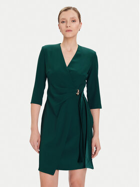 Rinascimento Rinascimento Rochie cocktail CFC0020095002 Verde Regular Fit