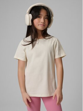 4F 4F T-shirt 4FJRSS26TTSHF3554-12S Bianco Regular Fit