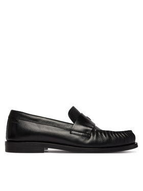 Calvin Klein Calvin Klein Loaferke Round Loafer Lth HW0HW03031 Črna