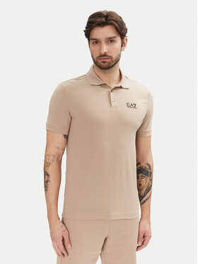 EA7 Emporio Armani EA7 Emporio Armani Polo marškinėliai 8NPF14 PJVQZ U6155 Smėlio Regular Fit